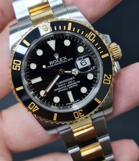 rolex submariner half gold price|Rolex Submariner cheapest price.